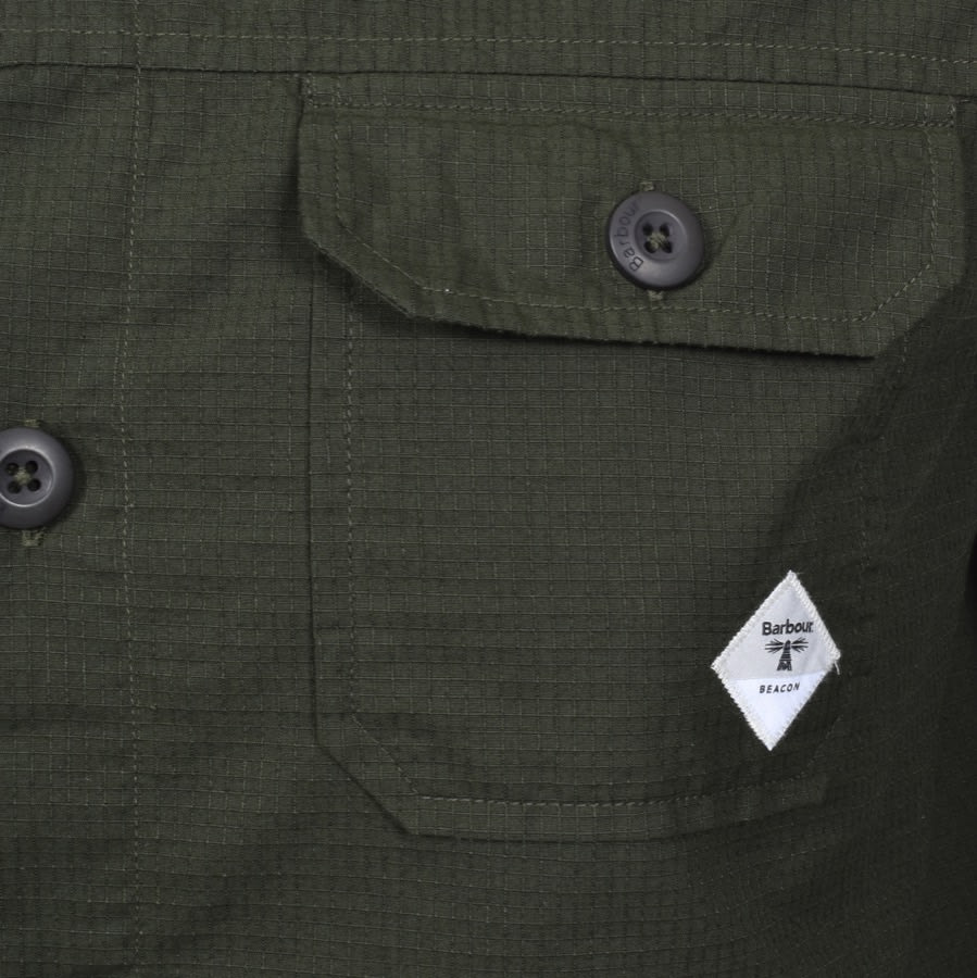 Alternative Image for ProductBarbour Beacon Ripstop Overshirt Jacket Green3